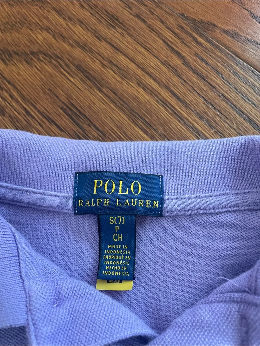 Ralph Lauren Lavender Girls Polo Shirt